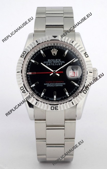Rolex Datejust Turn O Graph Japanese Mens Watch