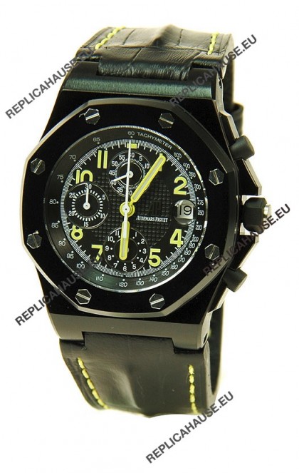 Audemars Piguet Royal Oak Offshore End of Days Swiss Watch in Black