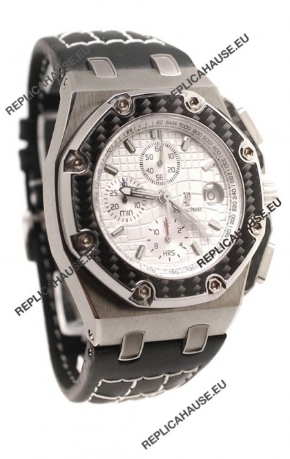 Audemars Piguet Royal Oak Offshore Juan Pablo Montoya Swiss Watch - Secs hands running at 12 O Clock