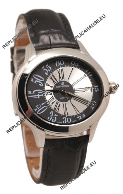 Audemars Piguet Millenary Hour and MinuteÂ Swiss Replica Steel Watch