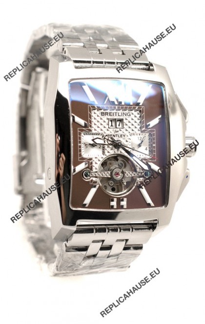 Breitling For Bentley Flying B Japanese Chronograph Watch in Brown Dial