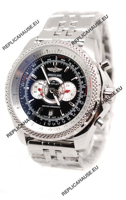 Breitling For Bentley Supersports Japanese Replica Watch in Black Dial