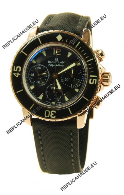 Blancpain Fifty Fathoms Flyback ChronographÂ Swiss Watch