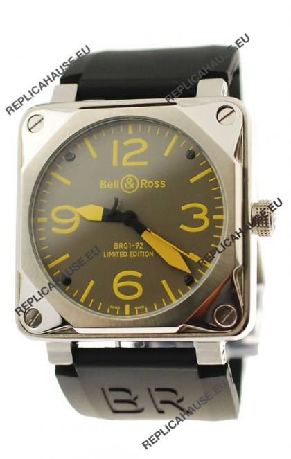 Bell and Ross BR01-92 Limited Edition Japanese Steel Watch