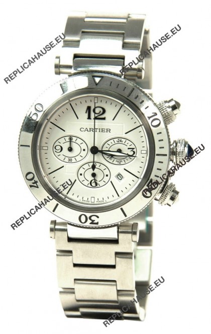 Cartier Pasha Seatimer Swiss Replica Automatic Watch