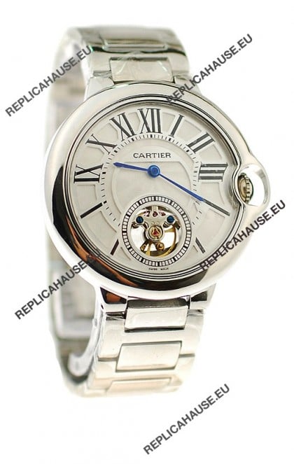 Ballon Bleu De Cartier flying Tourbillon Japanese Replica Watch
