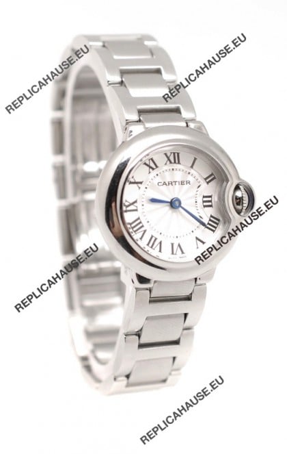 Cartier Ballon Swiss Ladies Wristwatch in Steel