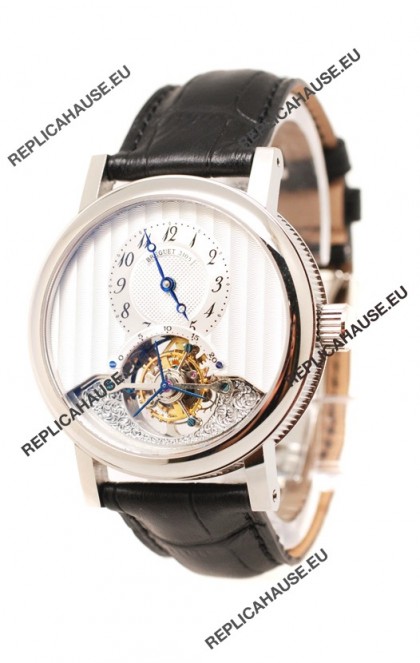 Breguet Grande Complication Tourbillon Co Axial Swiss Replica Watch in White