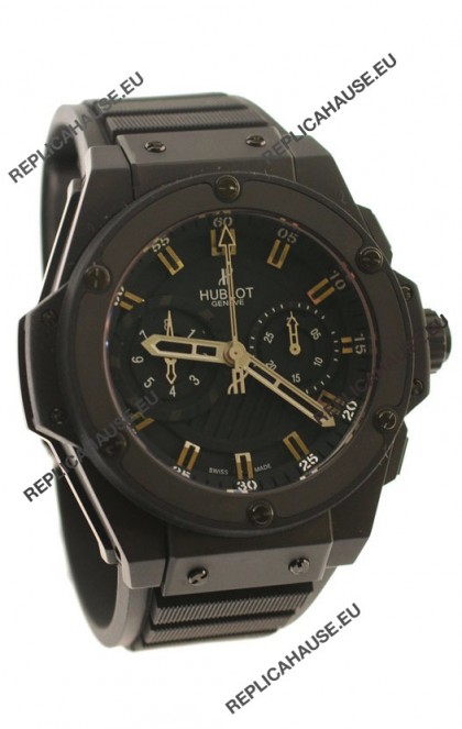Hublot Big Bang King Power All Black Swiss Watch Ceramic Case