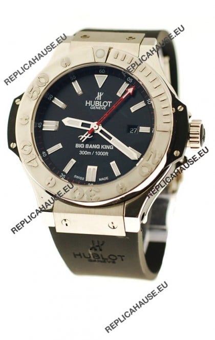 Hublot Big Bang King Swiss Replica Watch in Palladium Bezel