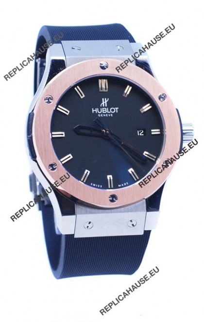 Hublot Geneve Classic Fusion Zirconium Gold Swiss Replica Watch