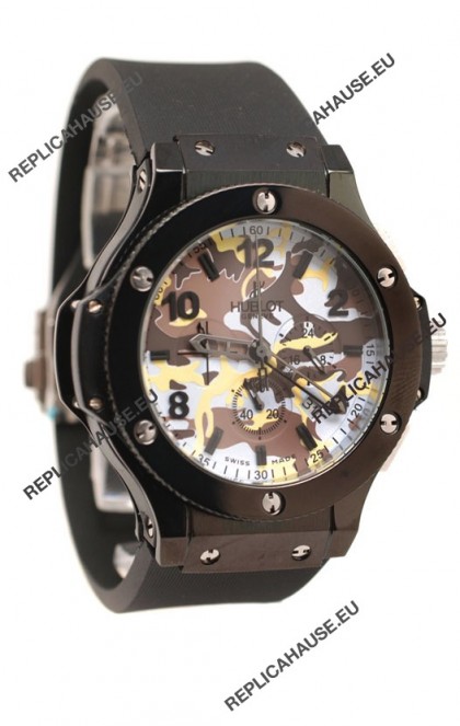 Hublot Big Bang Commando White Camouflage Japanese Watch