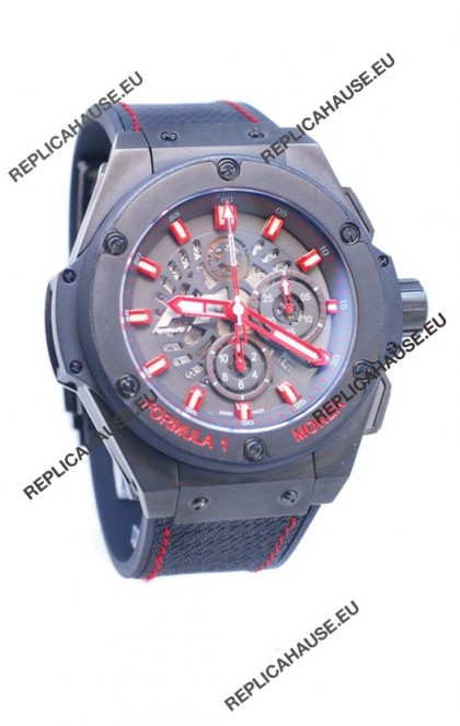 Hublot Big Bang F1 Monza King Power Swiss Replica Ceramic Watch