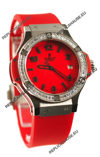 Hublot Big Bang Baguette Shaped Diamonds Bezel