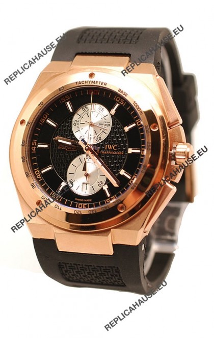 IWC Ingenieur Chronograph Japanese Gold Watch