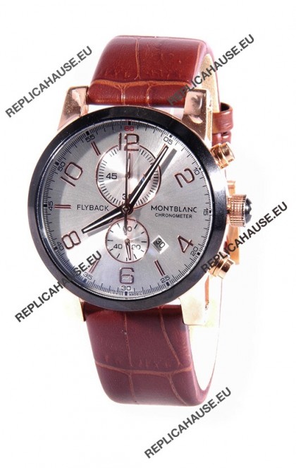 Mont Blanc Classic Flyback Chronograph Japanese Replica Watch