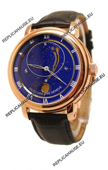 Patek Philippe Grand Complications Japanese Watch in Blue Dial