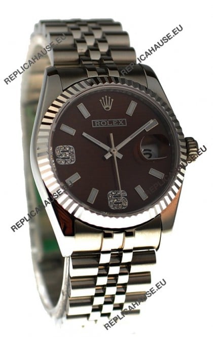 Rolex Datejust Silver Replica Watch