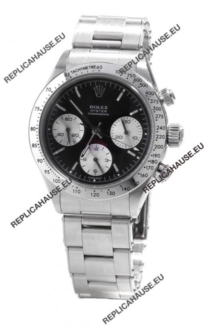 Rolex Replica Daytona Cosmograph Swiss Watch in Black Dial - 2011 Edition