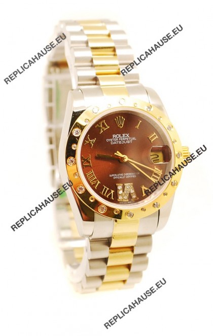 Rolex DateJust Mid-Sized Japanese Replica Watch