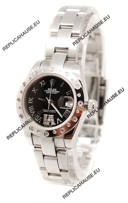Rolex Datejust Silver Ladies Replica Watch
