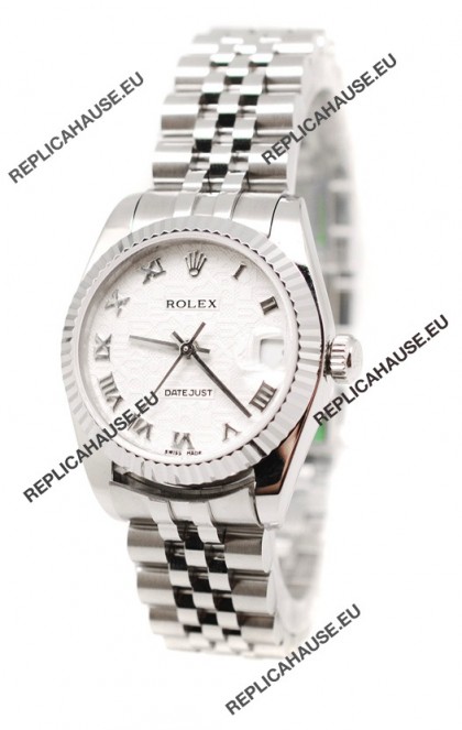 Rolex DateJust Mid-Sized Swiss Replica Watch