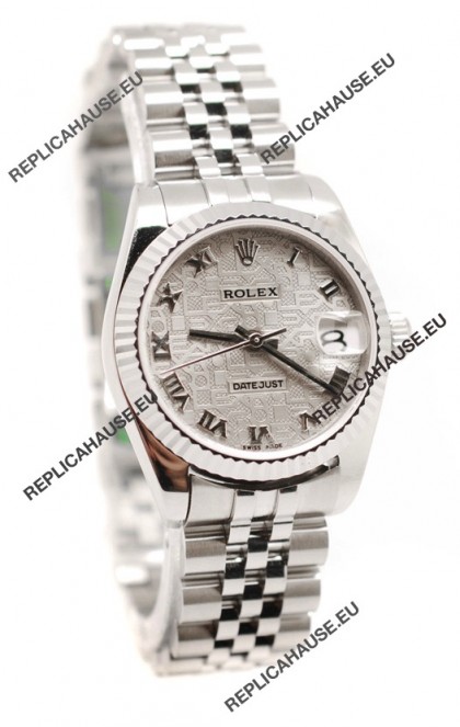 Rolex DateJust Mid-Sized Swiss Replica Watch