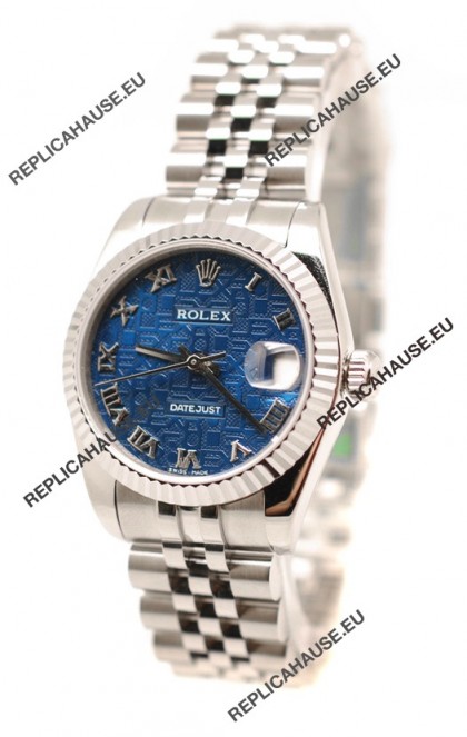 Rolex DateJust Mid-Sized Swiss Replica Watch