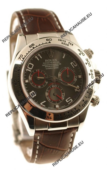 Rolex Daytona Cosmograph Swiss Replica Watch in Grey Dial