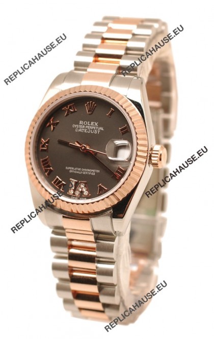 Rolex Datejust Diamond VI Japanese Replica Watch - 36MM