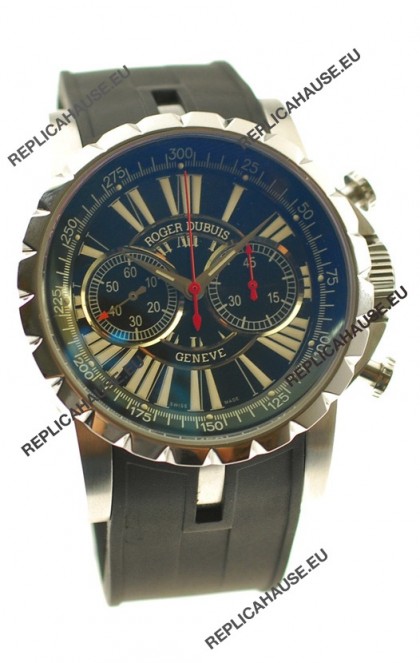 Roger Dubuis Excalibur Swiss Replica Watch with 3M Changing Color Crystal