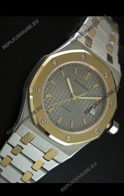 Audemars Piguet Royal Oak Swiss Watch Two Tone Gold/Steel Plating - MIRROR REPLICA
