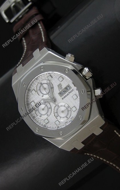 Audemars Piguet Royal Oak Offshore City of Sails Edition Swiss Watch - Secs hands at 9 O Clock