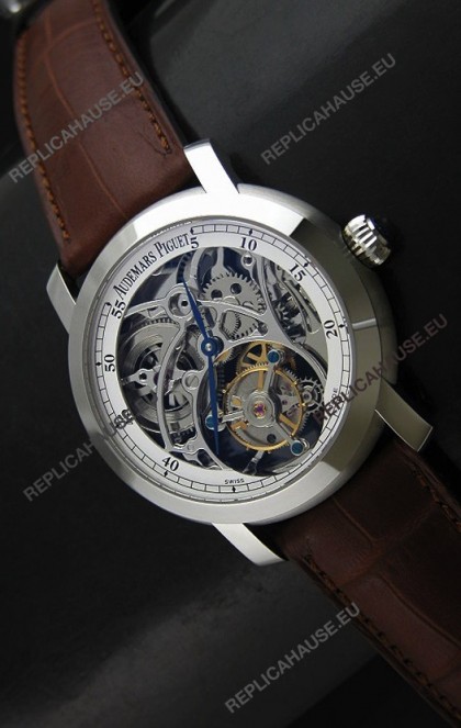 Audemars Piguet Jules Audemars Tourbillon Swiss Watch in Steel