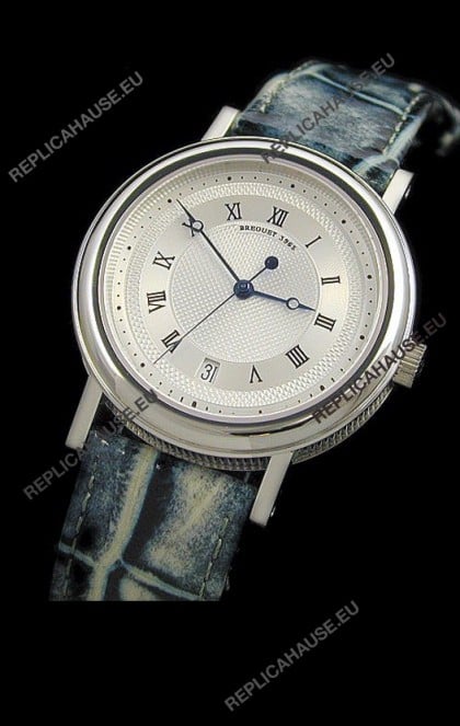 Breguet 452 K Swiss ETA Watch in White Dial