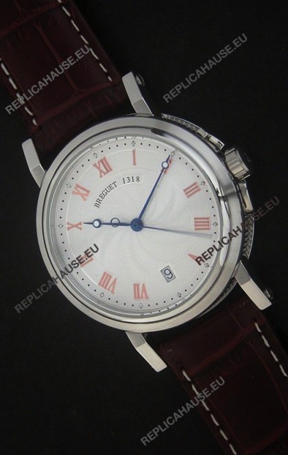Breguet De La Marine Swiss Replica Steel Watch