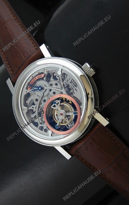 Breguet 4199 Swiss Watch in Skeleton Tourbillon Watch
