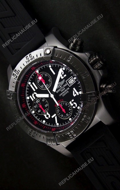 Breitling Super Avenger Swiss Replica Watch - Ultimate Mirror Replica - 48MM