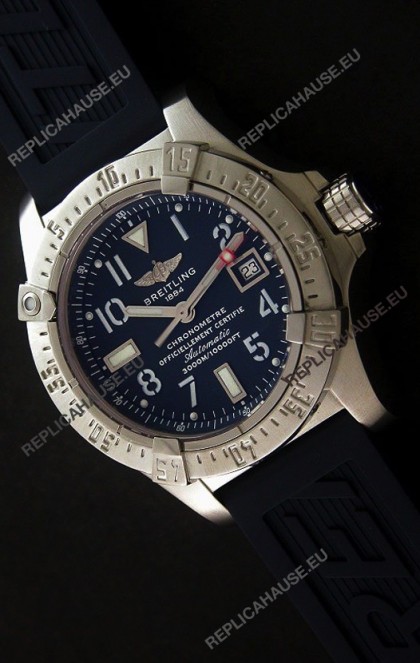 Breitling Avenger Seawolf Swiss Replica Watch in Dark Blue Dial