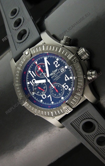Breitling Super Avenger Swiss Watch in PVD - 1:1 Mirror Replica Watch