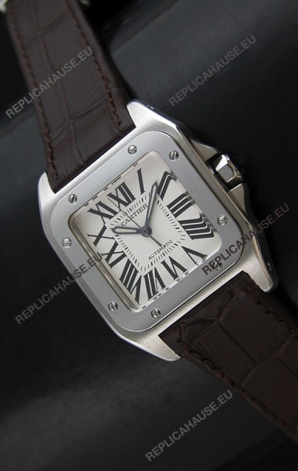 Cartier Santos in Swiss Replica Watch 1:1 Mirror Replica
