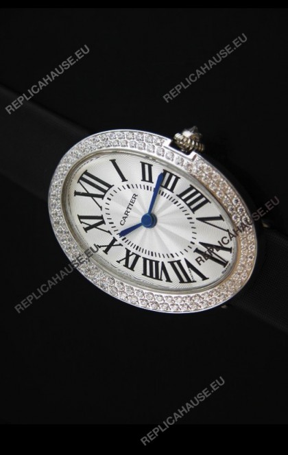 Cartier Ellipse Ladies Replica Watch in White Dial