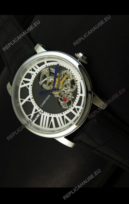 Rotonde De Cartier Cadran Love Japanese Replica Watch - Stainless Steel Case