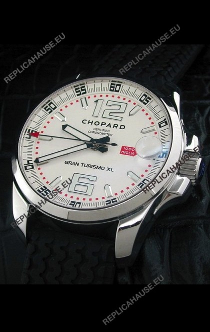 Chopard Mille Miglia Swiss Replica Watch in White Dial