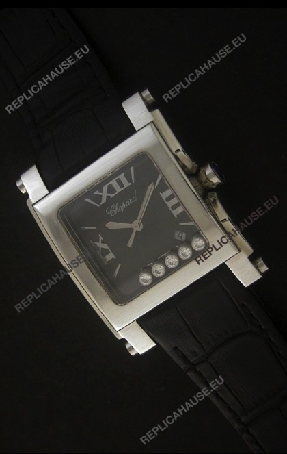 Chopard Happy Sport Swiss Replica Watch in Black Dial