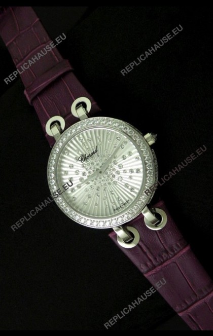 Chopard Xtravaganza Ladies Ladies Japanese Replica Watch in Diamond Bezel