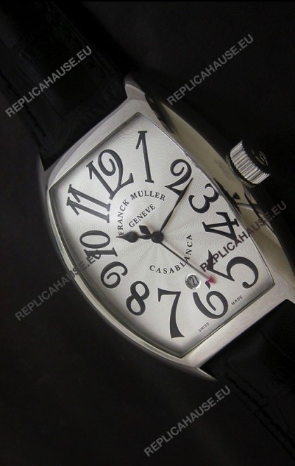 Franck Muller Casa Blanca Japanese Replica Watch in White Dial