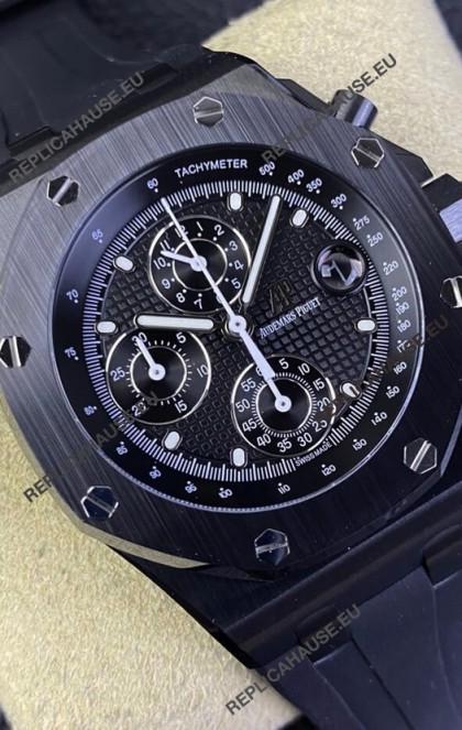 Audemars Piguet Royal Oak Offshore Black Ceramic Casing Chronograph Black Dial Watch - Cal. 4404 Movement