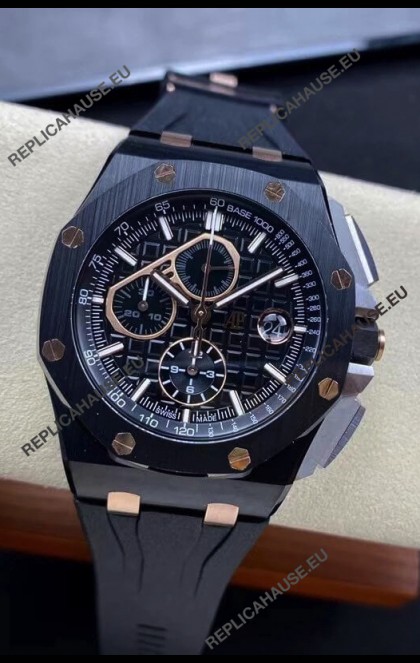 Audemars Piguet Royal Oak Offshore 44MM Chronograph 1:1 Mirror Replica Watch - DLC Coating