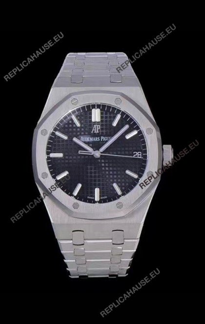 Audemars Piguet Royal Oak 41MM Blue Dial 904L Steel - 1:1 Mirror Replica 
